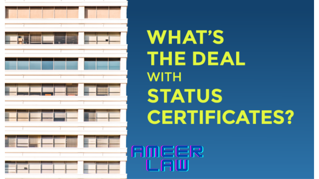 Professional Law firm dealing in Issuance of Status Certificate